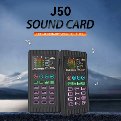 🎤Live Sound Card – Portable Voice Changer
