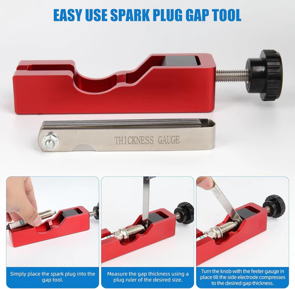 🔥LAST DAY 49% OFF - 🛠️Spark Plug Gap Tool with Feeler Gauge