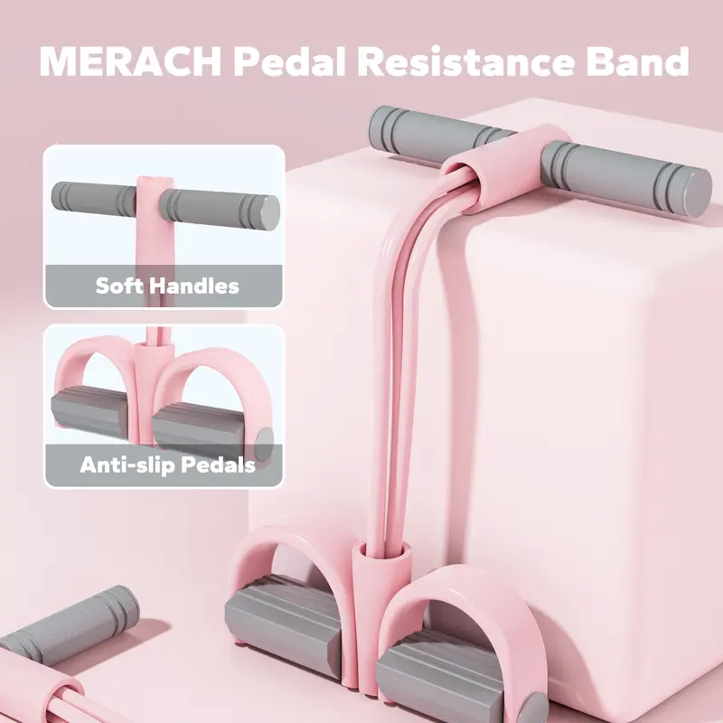 💪2026 latest 8-Tube Pedal Resistance Device - Detachable And Adjustable Pedal Resistance Device
