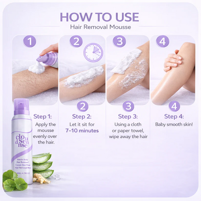Tryviralnow Hair Removal Mousse