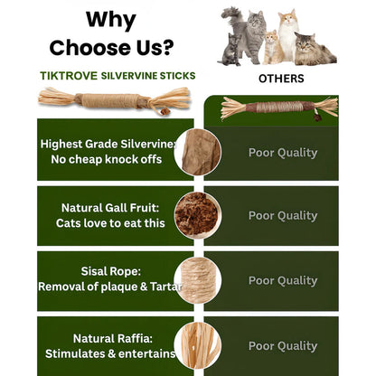 Tryviralnow Natural Silvervine Dental Sticks