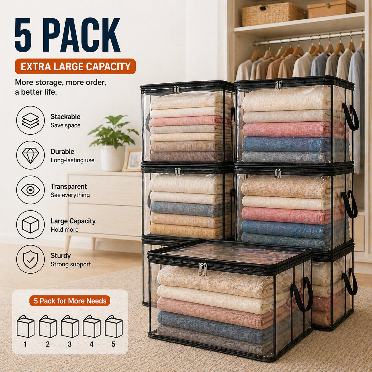 BUY 3 GET 2 FREE(5PCS)Best value🔥