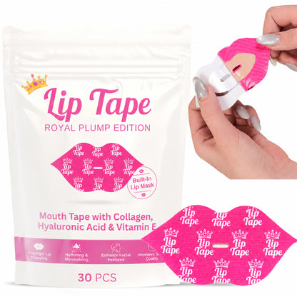 Tryviralnow lip tape  Hydrating Collagen Mouth Tape