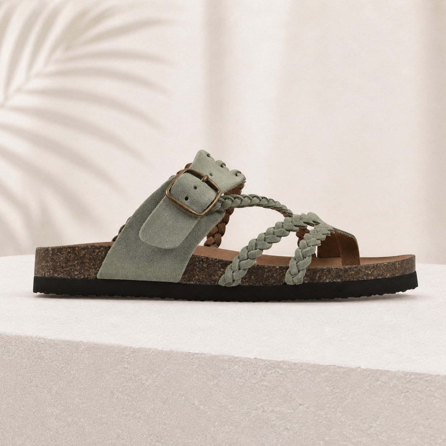 Hayleigh Braided Cork Sandals – Your Feet Called. They Want These.