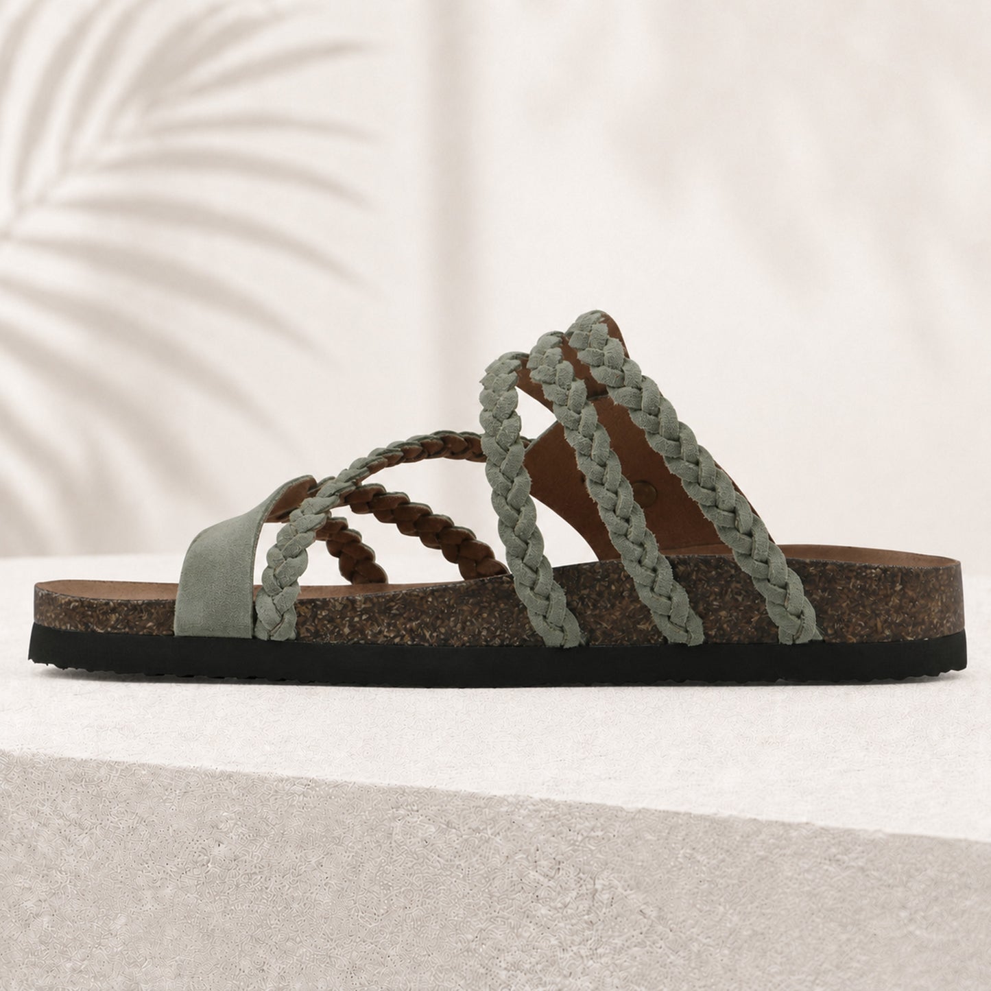 Hayleigh Braided Cork Sandals – Your Feet Called. They Want These.