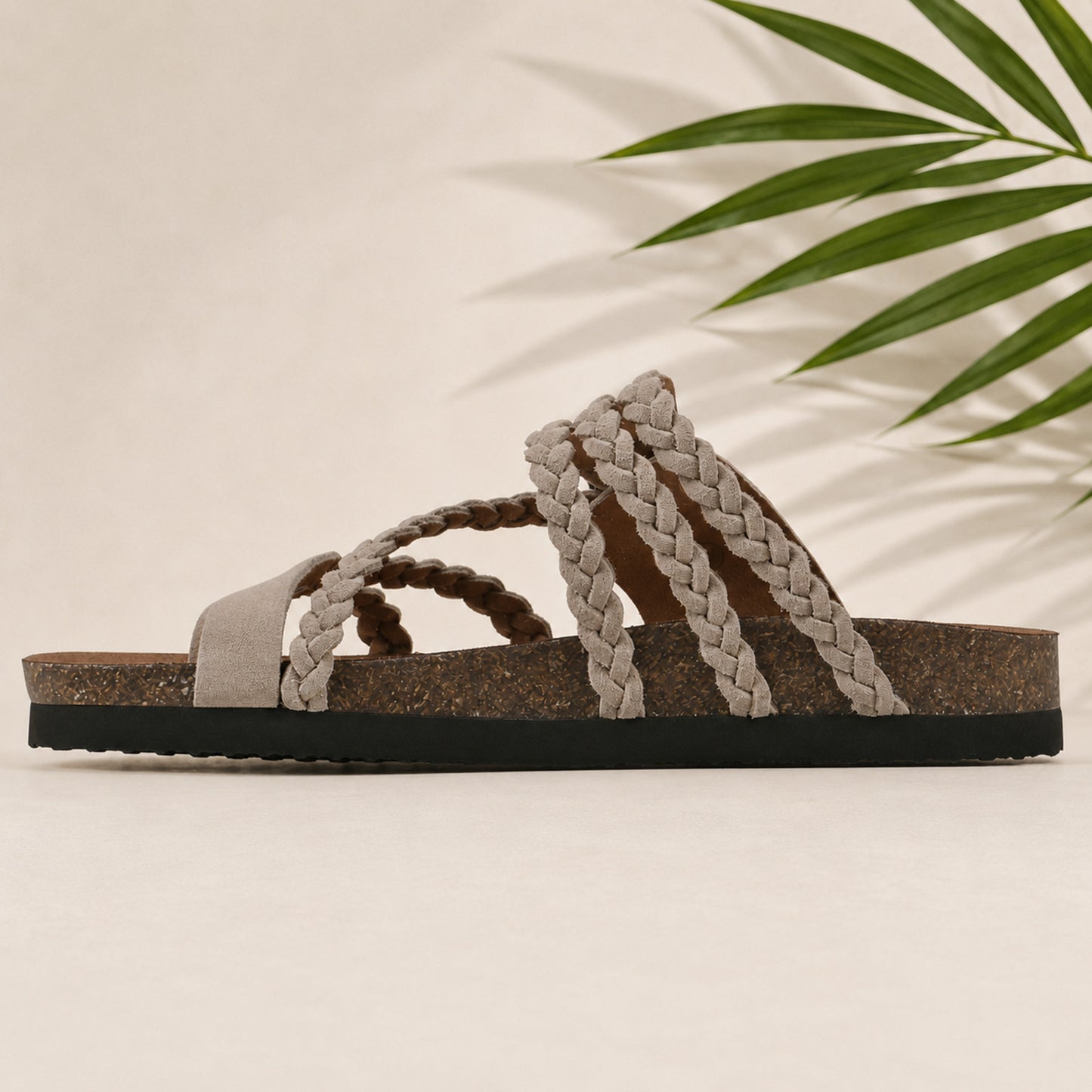 Hayleigh Braided Cork Sandals – Your Feet Called. They Want These.