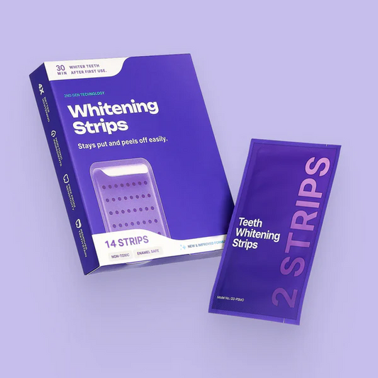 tryviralnow™ Purple Teeth Whitening Strips