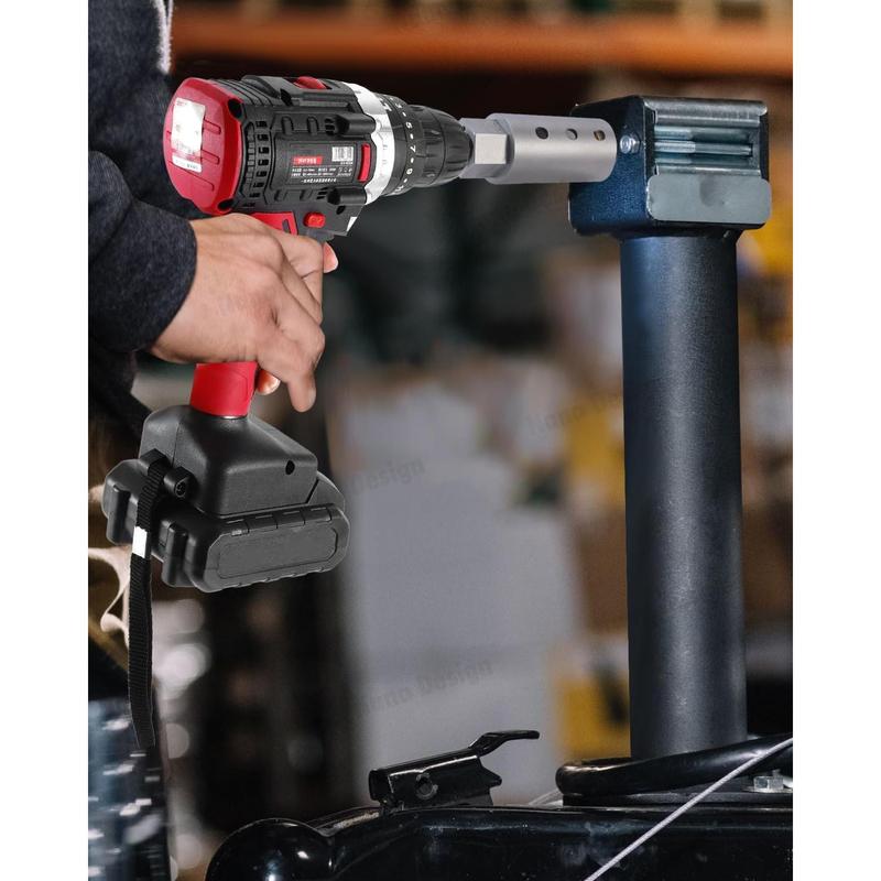 Stainless Steel Trailer Jack Electric Drill Adapter