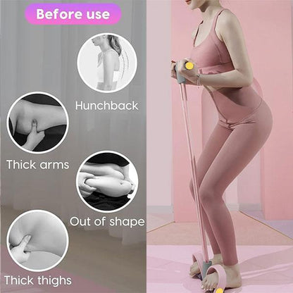 💪2026 latest 8-Tube Pedal Resistance Device - Detachable And Adjustable Pedal Resistance Device
