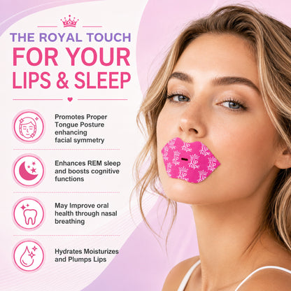 Tryviralnow lip tape  Hydrating Collagen Mouth Tape