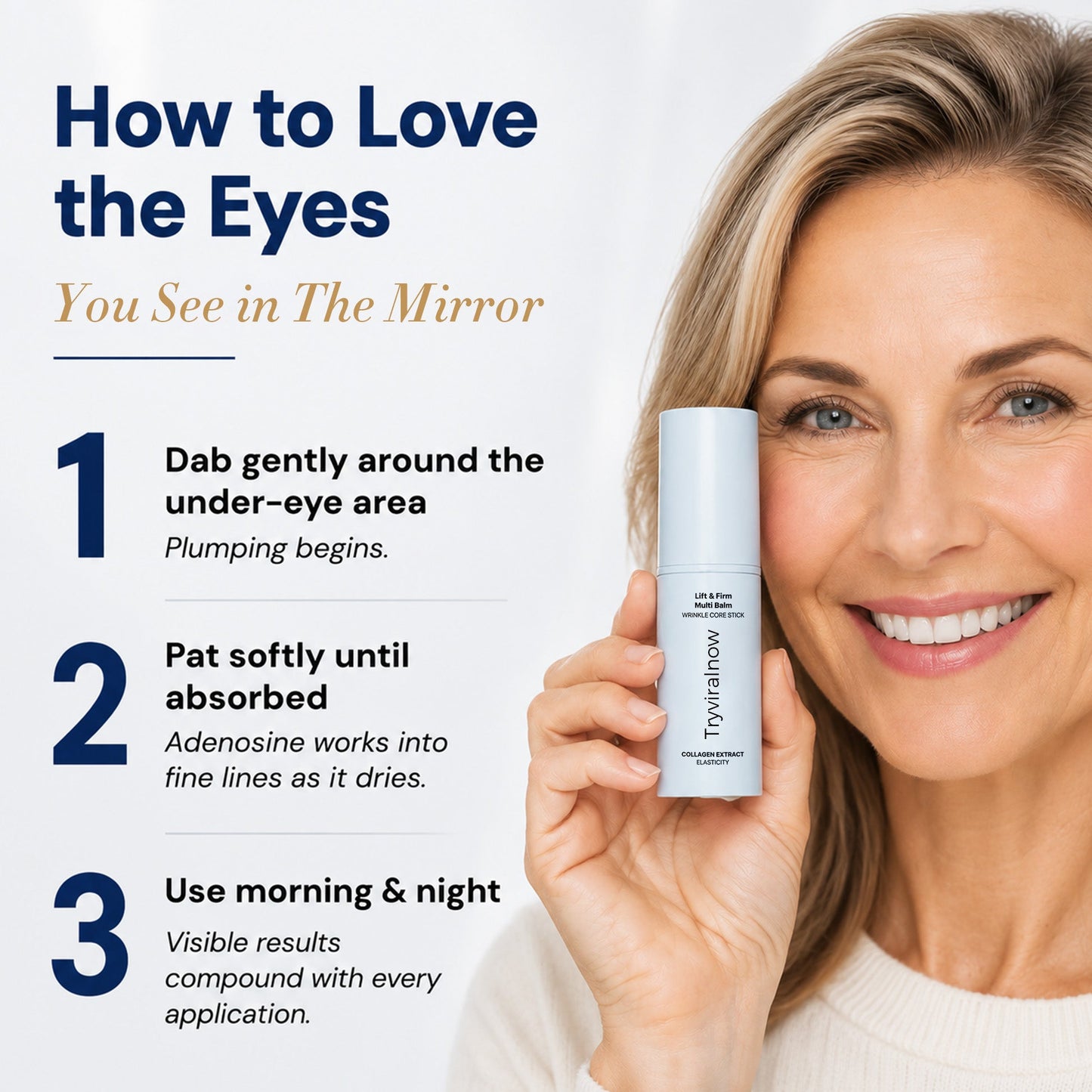 Tryviralnow - Korean Under Eye Balm