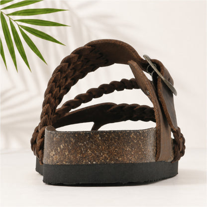 Hayleigh Braided Cork Sandals – Your Feet Called. They Want These.