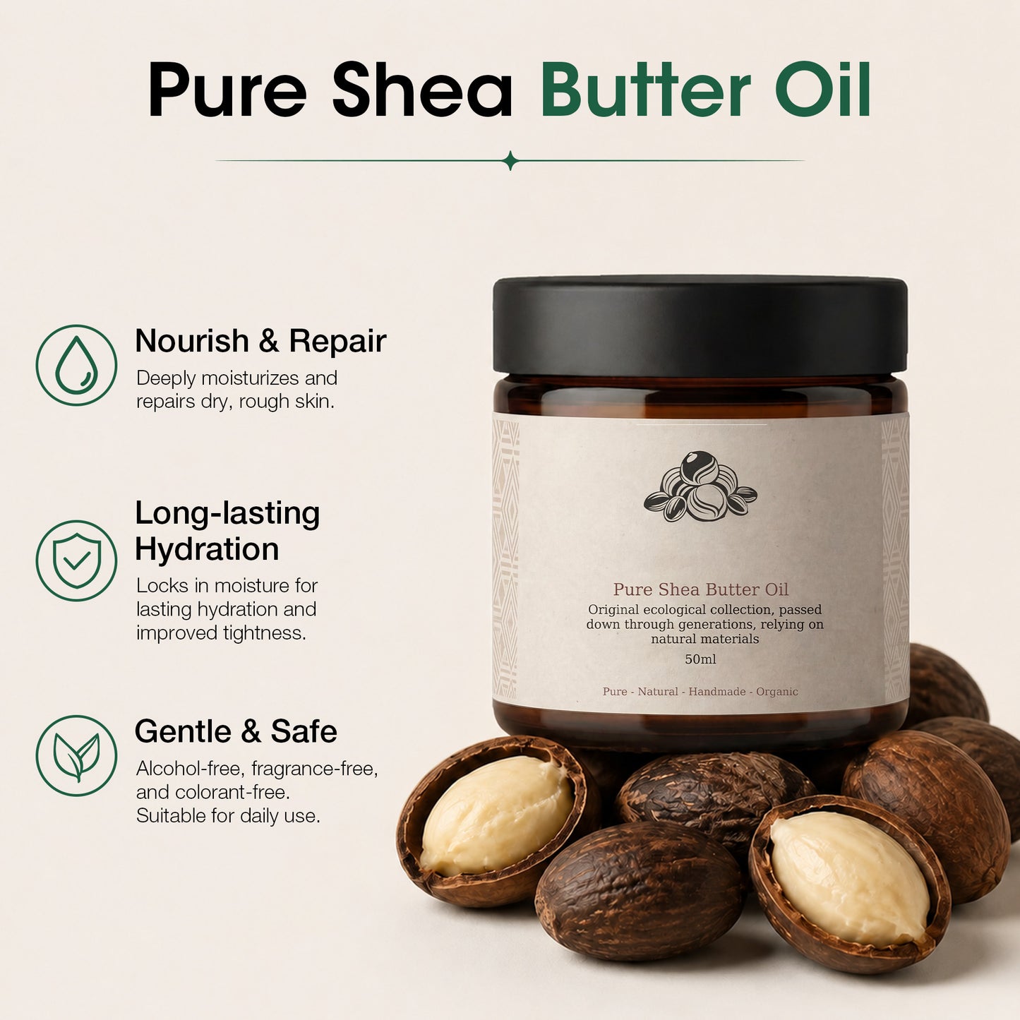 Pure Nilotica Shea Butter by Tryviralnow™