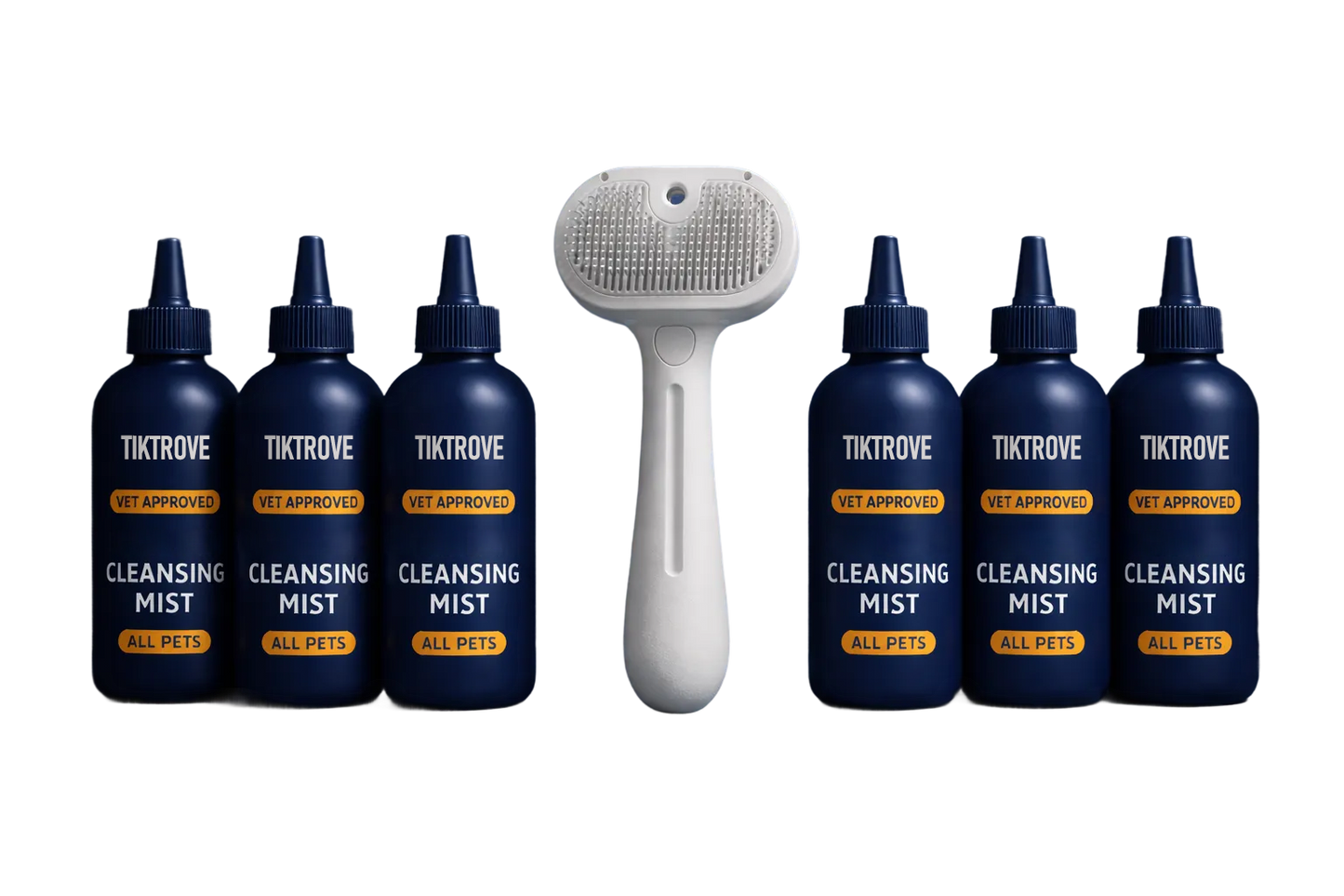 Tryviralnow FreshFur Shower Brush + Cleansing Mist