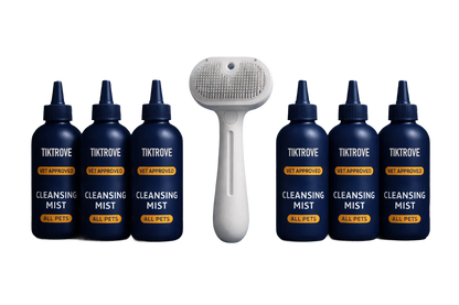 Tryviralnow FreshFur Shower Brush + Cleansing Mist