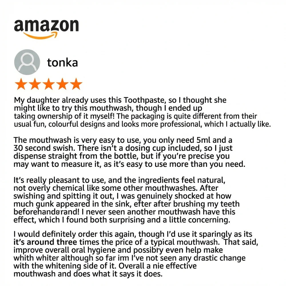Tryviralnow Bright White Mouthwash