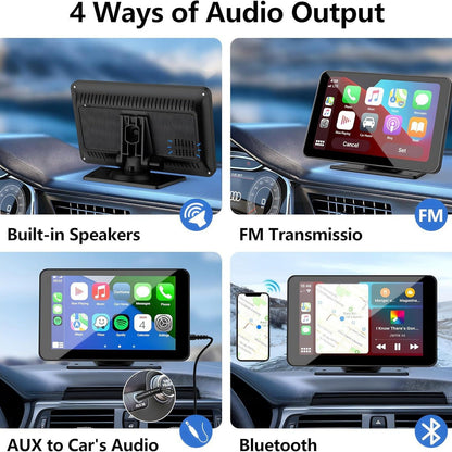 🔥Upgraded Wireless CarPlay Screen for Andriod & Iphone