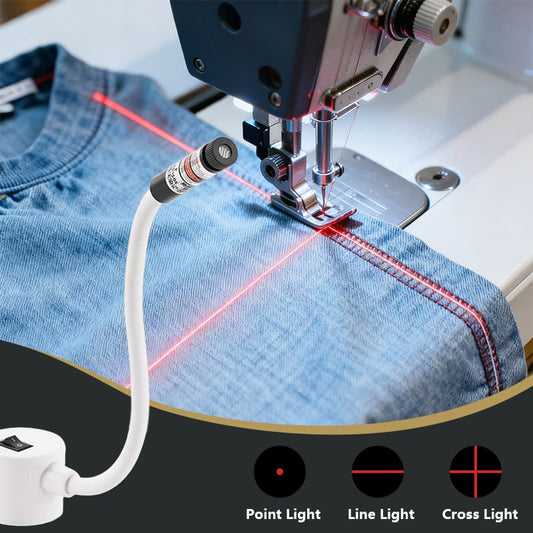 🔥Magnetic Positioning Quilting Laser Light for Sewing Machine