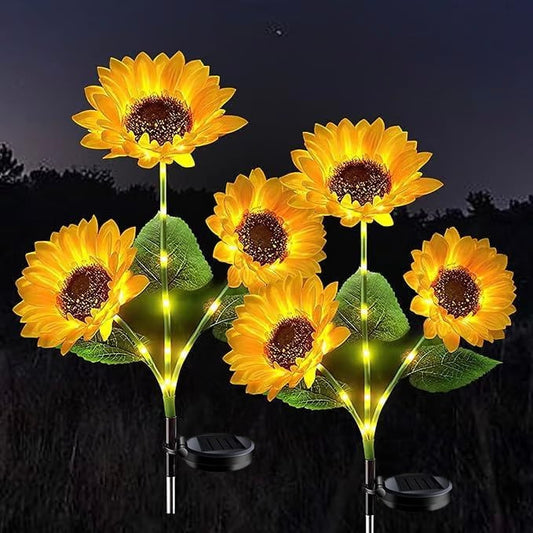 🔥Final 3 Hours: 70%OFF🔥 🌞Solar LED Sunflower Garden Lights