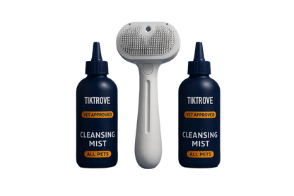 Tryviralnow FreshFur Shower Brush + Cleansing Mist